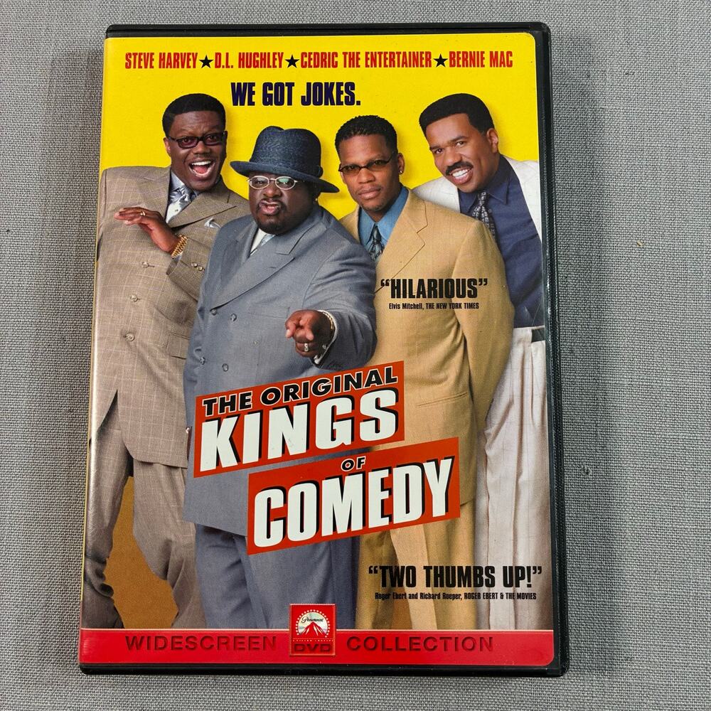 The Original Kings of Comedy DVD Steve Harvey Cedric Bernie Mac D.L. Hughley